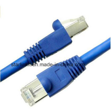 10g CAT6A Snagless Patch Cable con 50u RJ45 Azul